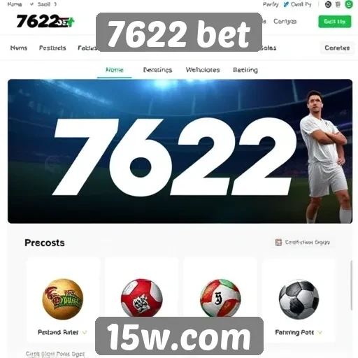 Novidades e recursos do site 7622 bet