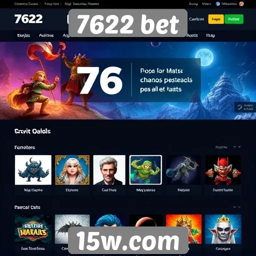 Experiência do usuário no site 7622 bet